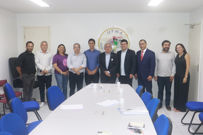 UFMA recebe visita de deputado federal para tratar de repasse de verbas que serão aplicadas em melhorias na Universidade