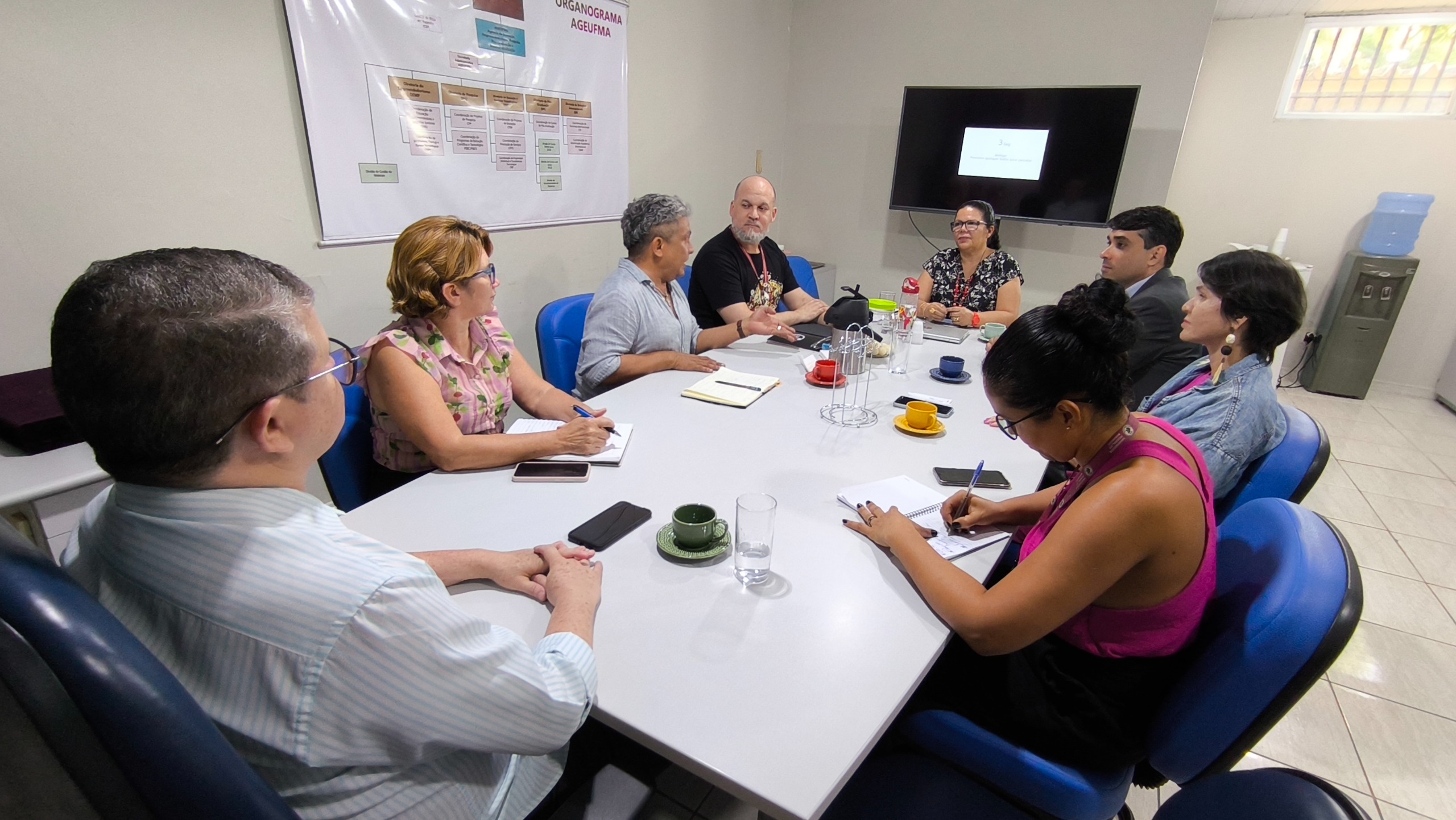 UFMA recebe visita do Instituto Brasileiro de Informação em Ciência e Tecnologia (IBICT) para fortalecimento de parcerias