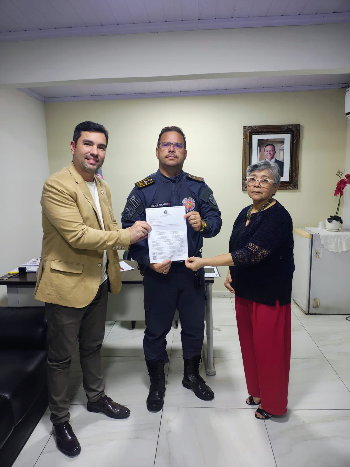 UFMA reforça ações de segurança na Fábrica Santa Amélia, em reunião com o 9º Batalhão da Polícia Militar do Maranhão