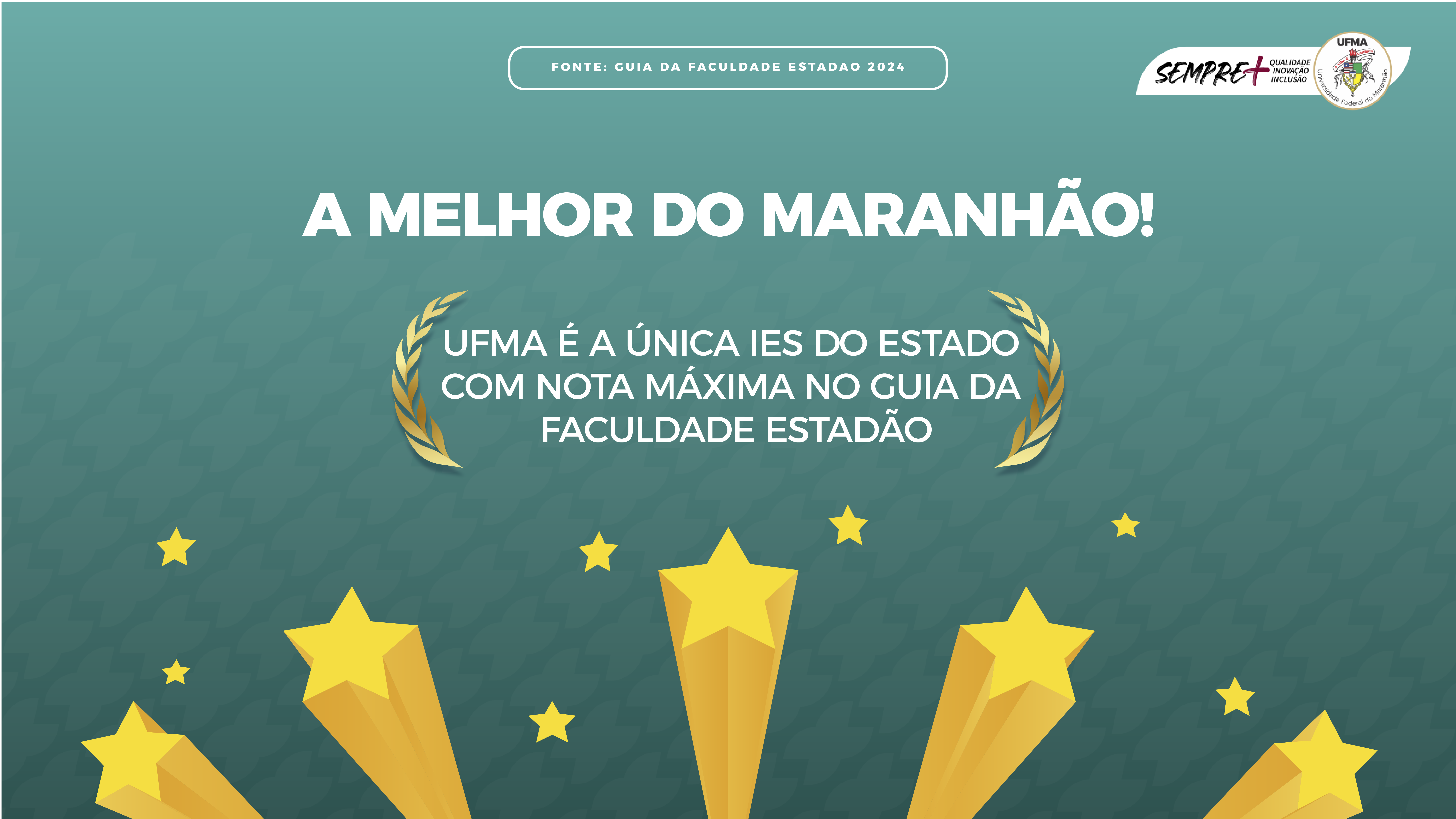 UFMA se destaca com notas elevadas no Guia da Faculdade: excelência acadêmica impulsiona empregabilidade e escolha dos cursos