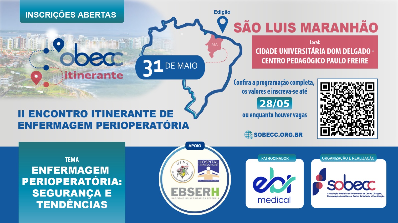 UFMA sedia II Encontro Itinerante de Enfermagem Perioperatória