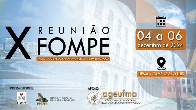 UFMA sedia X Fórum dos Programas Profissionais em Educação a partir desta quarta-feira, 4