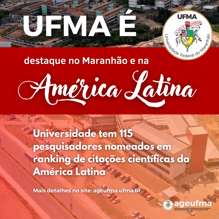 UFMA tem 115 pesquisadores nomeados em ranking de citações científicas da América Latina