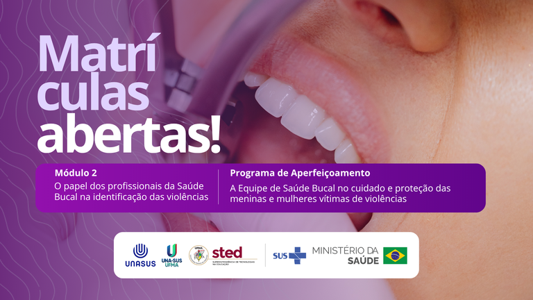 UNA-SUS/UFMA lança Módulo 2 do Programa de Aperfeiçoamento sobre o enfrentamento às violências contra meninas e mulheres