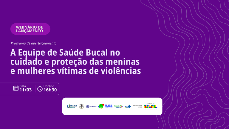 UNA-SUS/UFMA lança programa que qualifica equipes de saúde bucal para identificar e acolher mulheres vítimas de violência