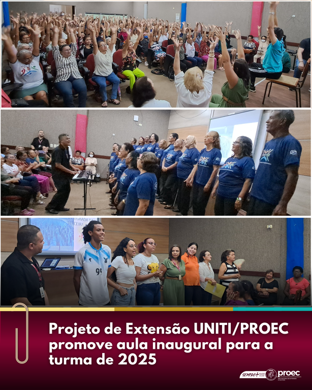 Uniti realiza aula inagural para a turma de 2025