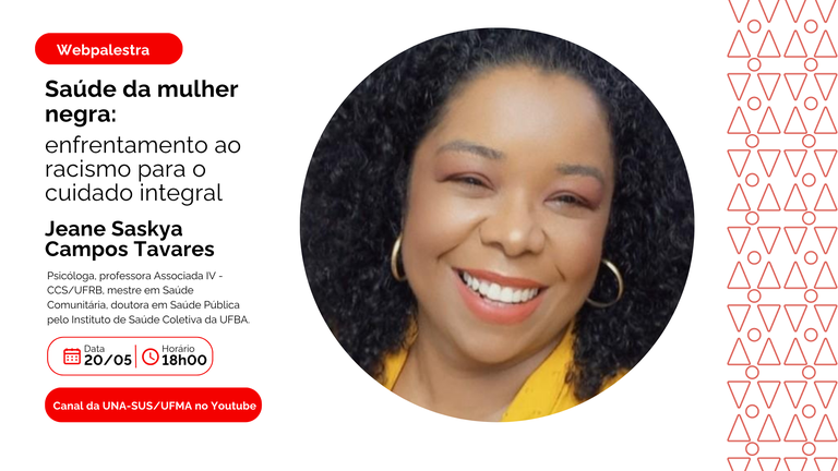 Webpalestra debate racismo e cuidado integral na saúde da mulher negra
