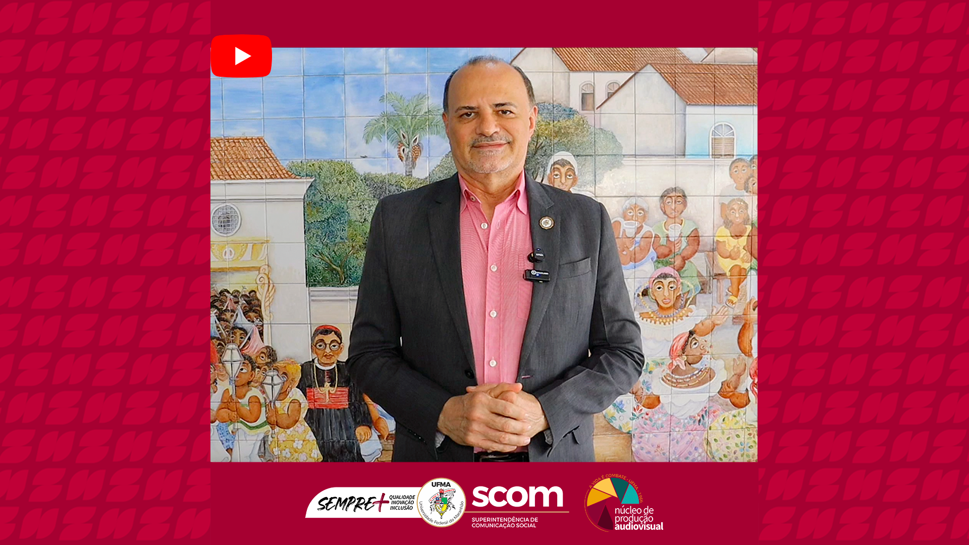 Reitor dá boas-vindas à comunidade universitária