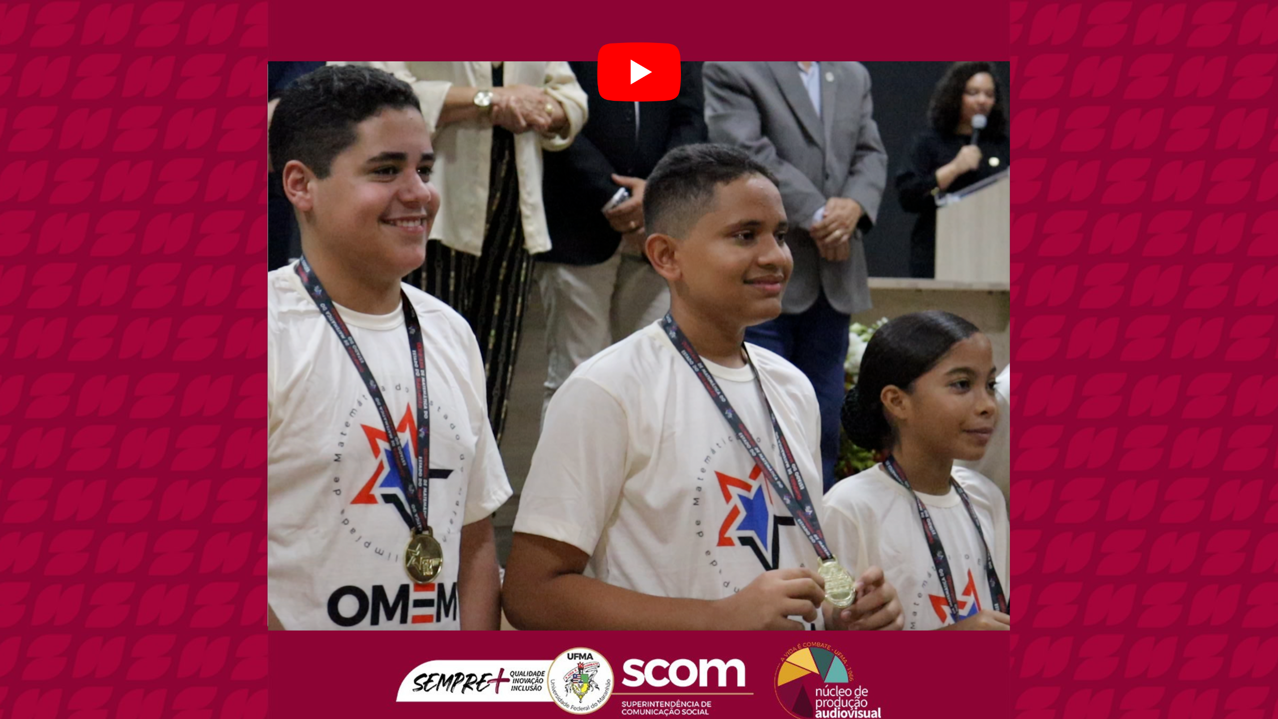 UFMA premia estudantes na Primeira Olimpíada de Matemática do Maranhão