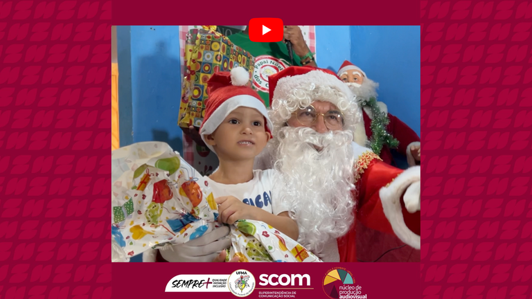 UFMA realiza sonhos de crianças no Natal com a campanha "Papai Noel dos Correios"