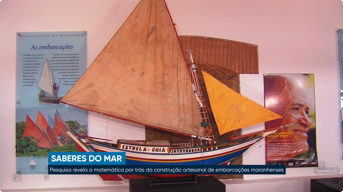 A proposta premiada é Saberes do Mar: pesquisa revela a matemática por trás da construção artesanal de embarcações maranhenses, reportagem assinada pelo repórter John Haién