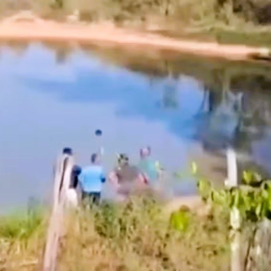 Polícia Civil investiga achado de corpos de pai e filho em lagoa na cidade de Senador Alexandre Costa - Reprodução redes sociais