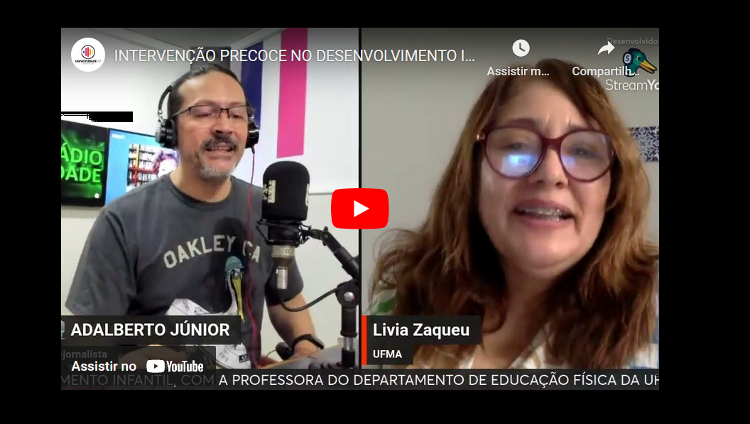 PROFESSORA DO DEPARTAMENTO DE EDUCAÇÃO FÍSICA DA UFMA, LÍVIA ZAQUEU, DISCORRE SOBRE O TEMA PROFESSORA DO DEPARTAMENTO DE EDUCAÇÃO FÍSICA DA UFMA, LÍVIA ZAQUEU, DISCORRE SOBRE O TEMA