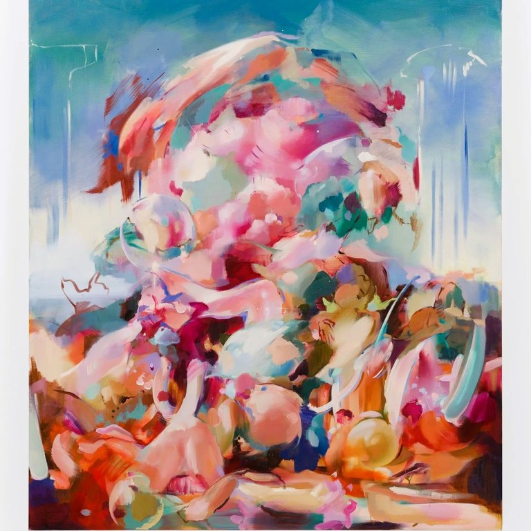 Sleeping Hermaphrodite II (Hermafrodita Adormecida II) de Flora Yukhnovich (pintora britânica nascida em 1990)..jpeg