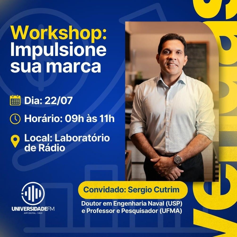 Prof. Sérgio Cutrim ministra workshop de estratégias de marketing na Universidade FM