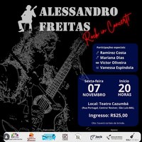 Shows, festas, cinema, teatro, stand up! Destaque: Rock In Concert