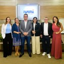 Os professores, Josie Bastos, Flávia Nascimento, Pablo Monteiro, Zefinha Bentivi, Christiano Capovilla e Cecília Leite